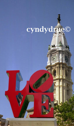 City Hall with Love Statue